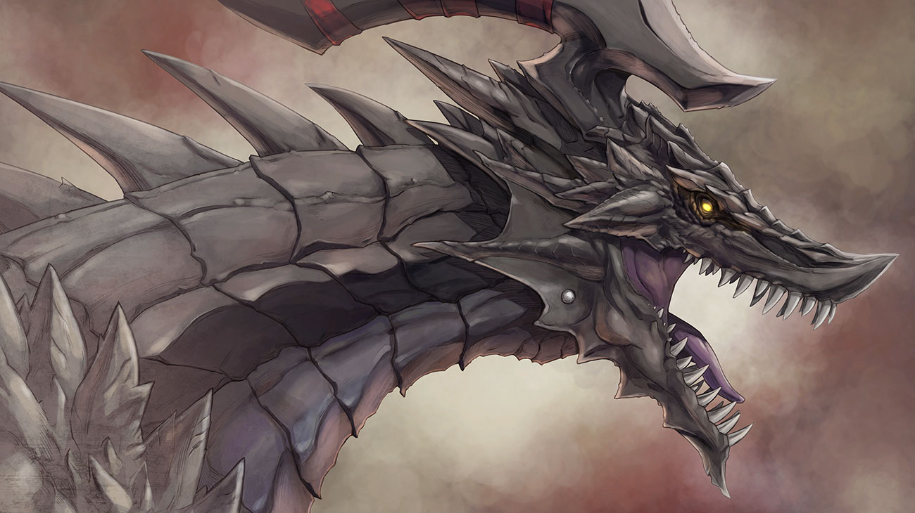 Dark Flame Scion Illustration from Granblue Fantasy Versus
