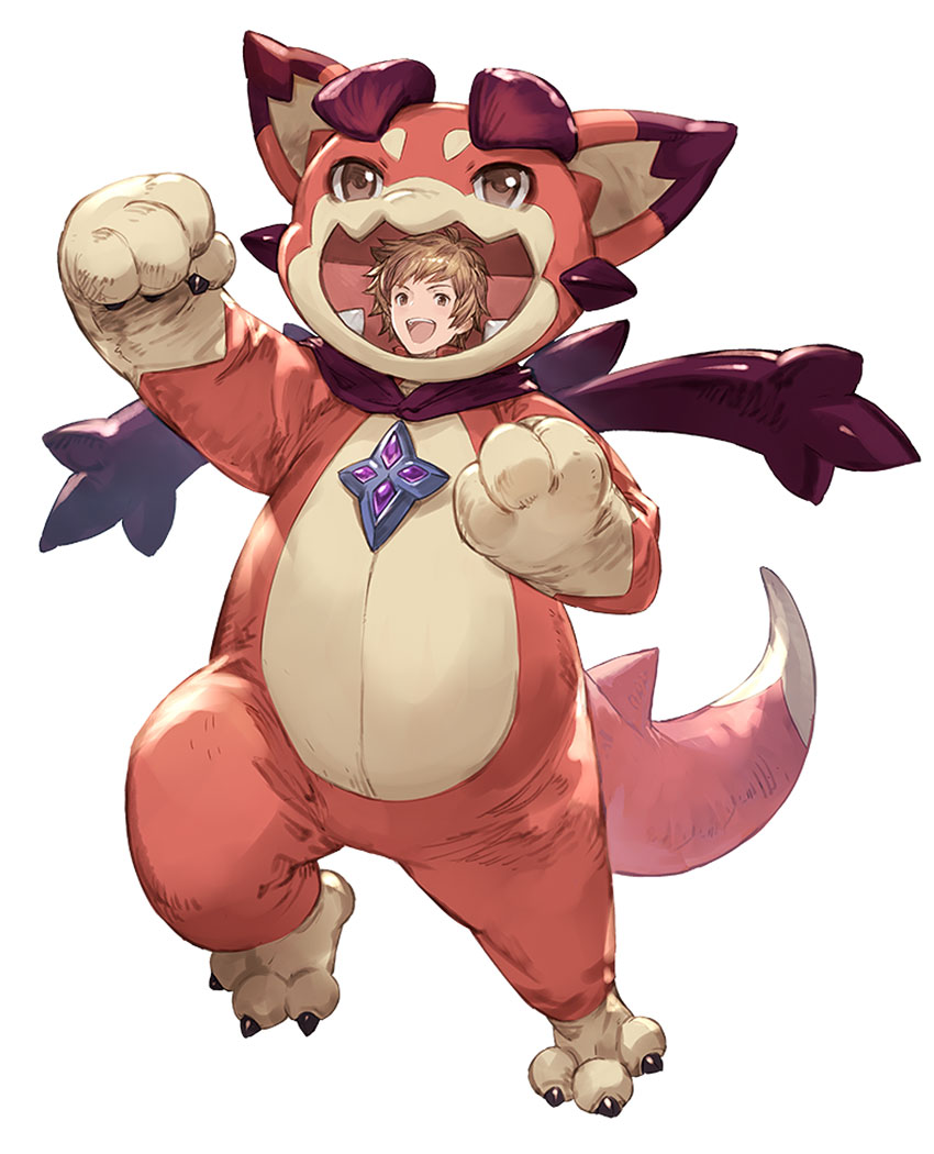 Vyrn Suit Gran Character Art from Granblue Fantasy Versus