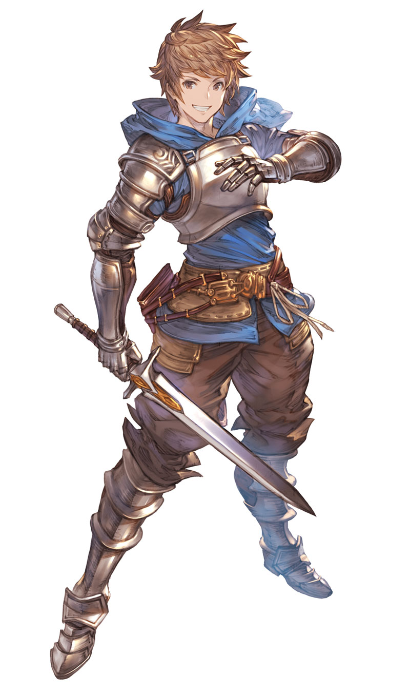 Gran Character Art from Granblue Fantasy Versus