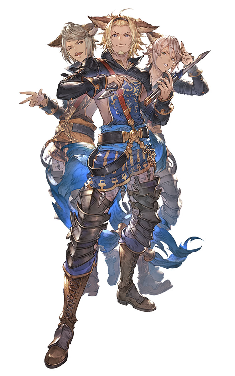 Lowain Character Art from Granblue Fantasy Versus