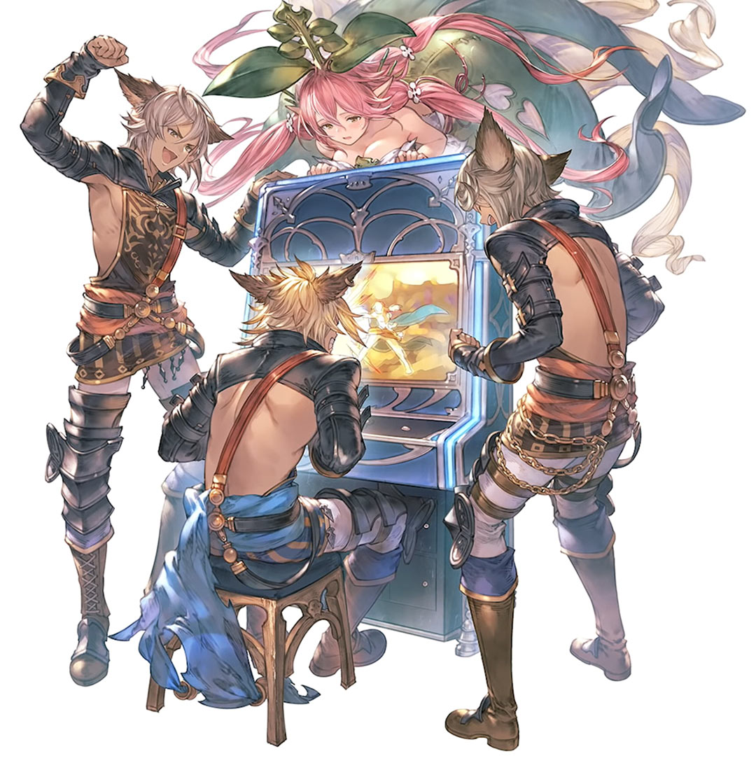 Arcade Mode Illustration from Granblue Fantasy Versus