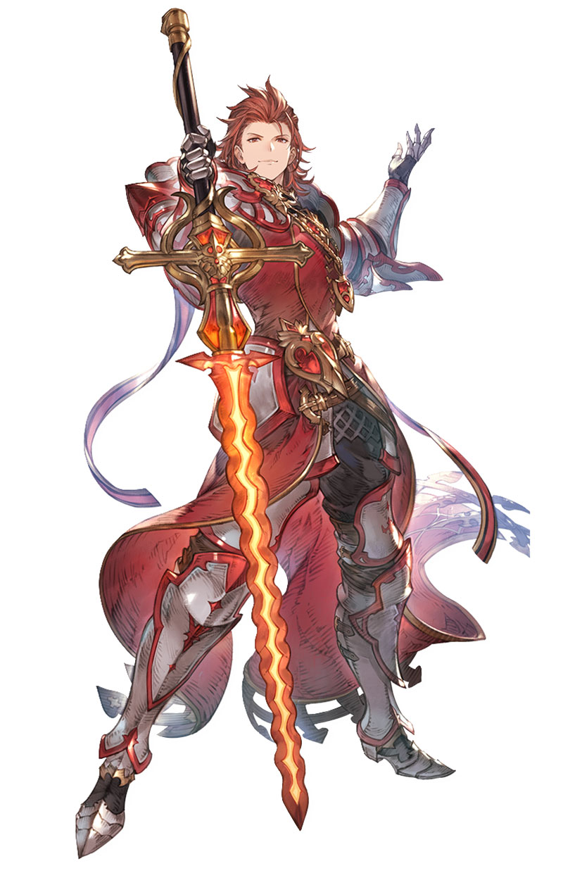 Percival Character Art from Granblue Fantasy Versus