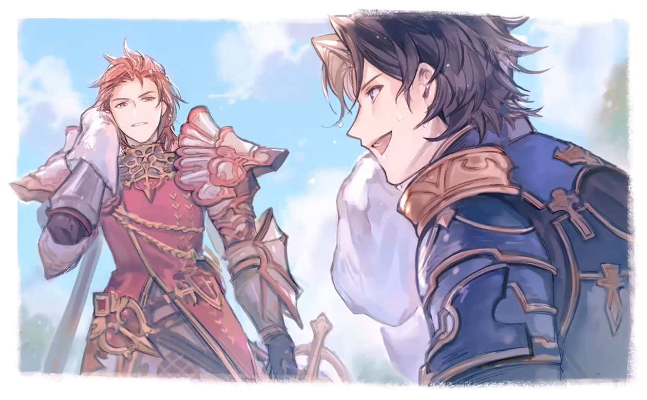 Training Illustration from Granblue Fantasy Versus