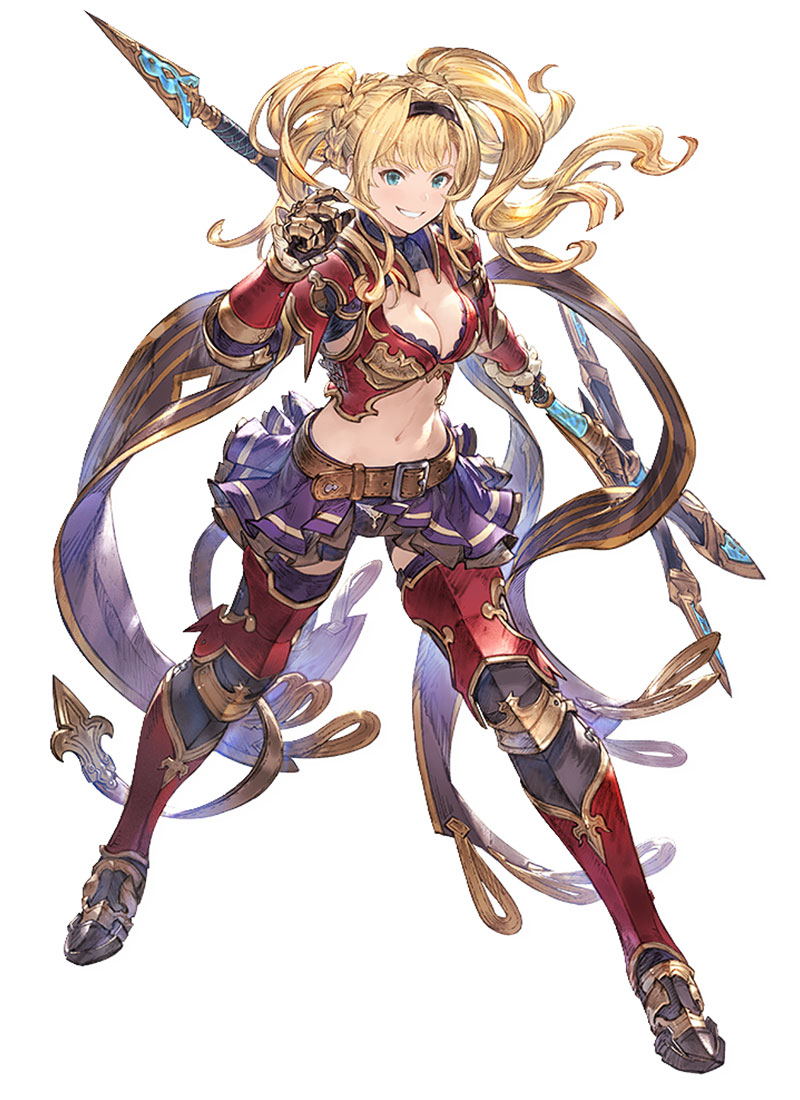 Zeta Character Art from Granblue Fantasy Versus