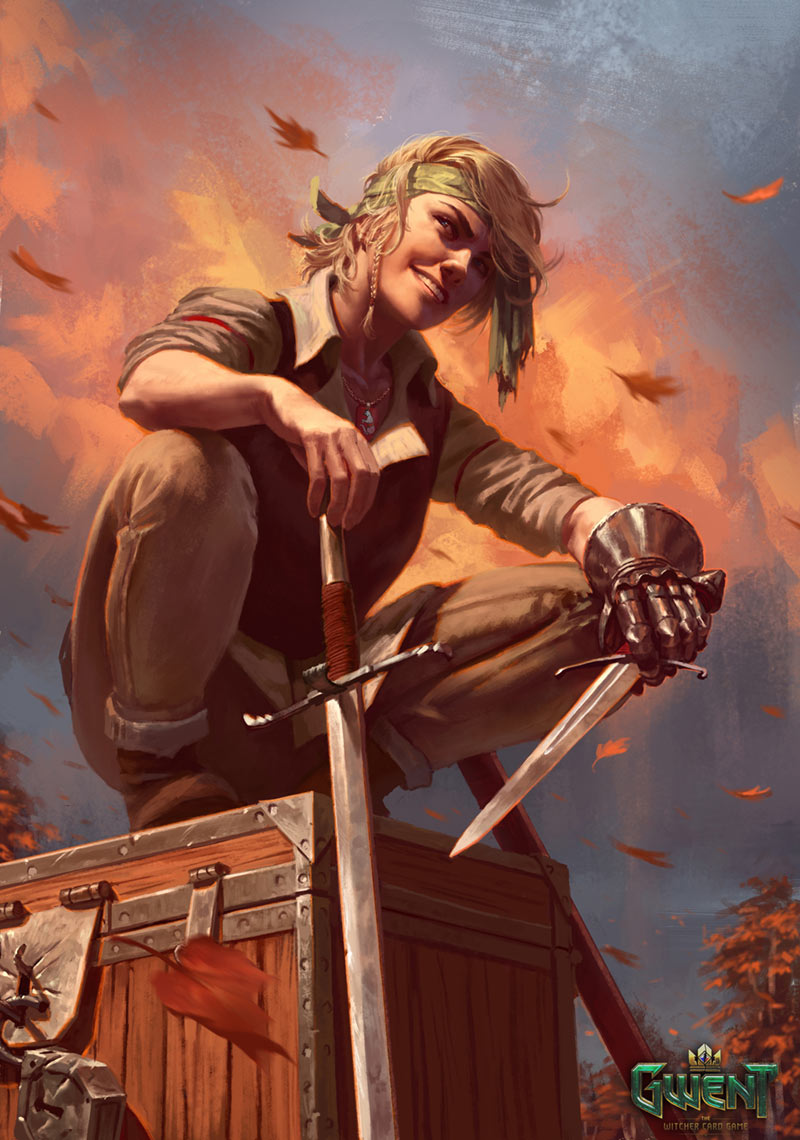 Angouleme Art from Gwent: The Witcher Card Game