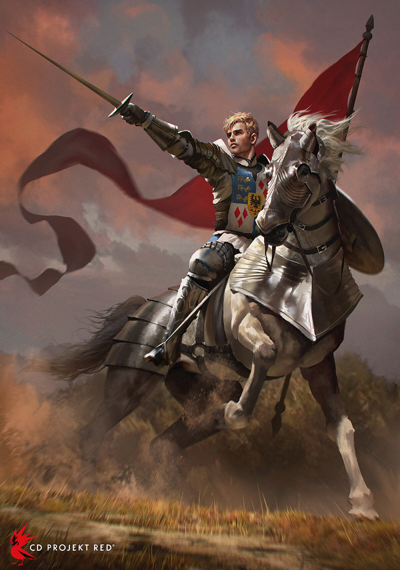 Anseis of Lyria Art from Gwent: The Witcher Card Game