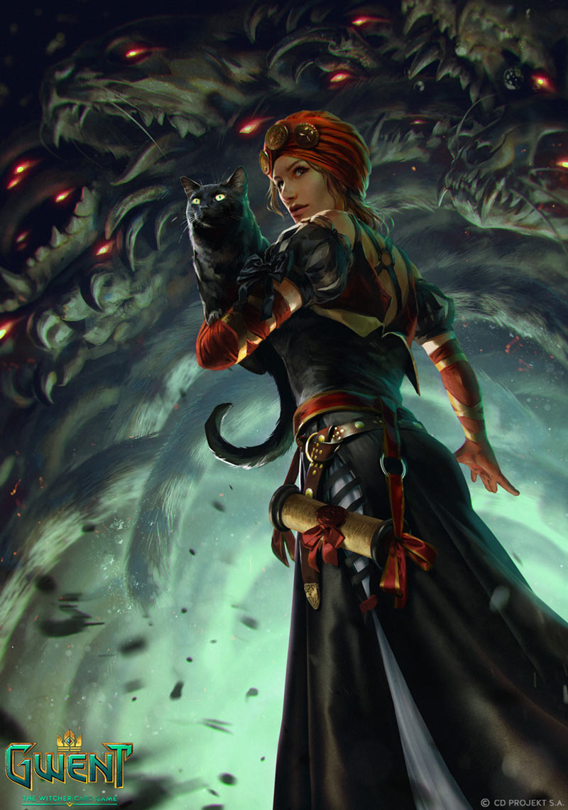 Assire var Anahid Art from Gwent: The Witcher Card Game