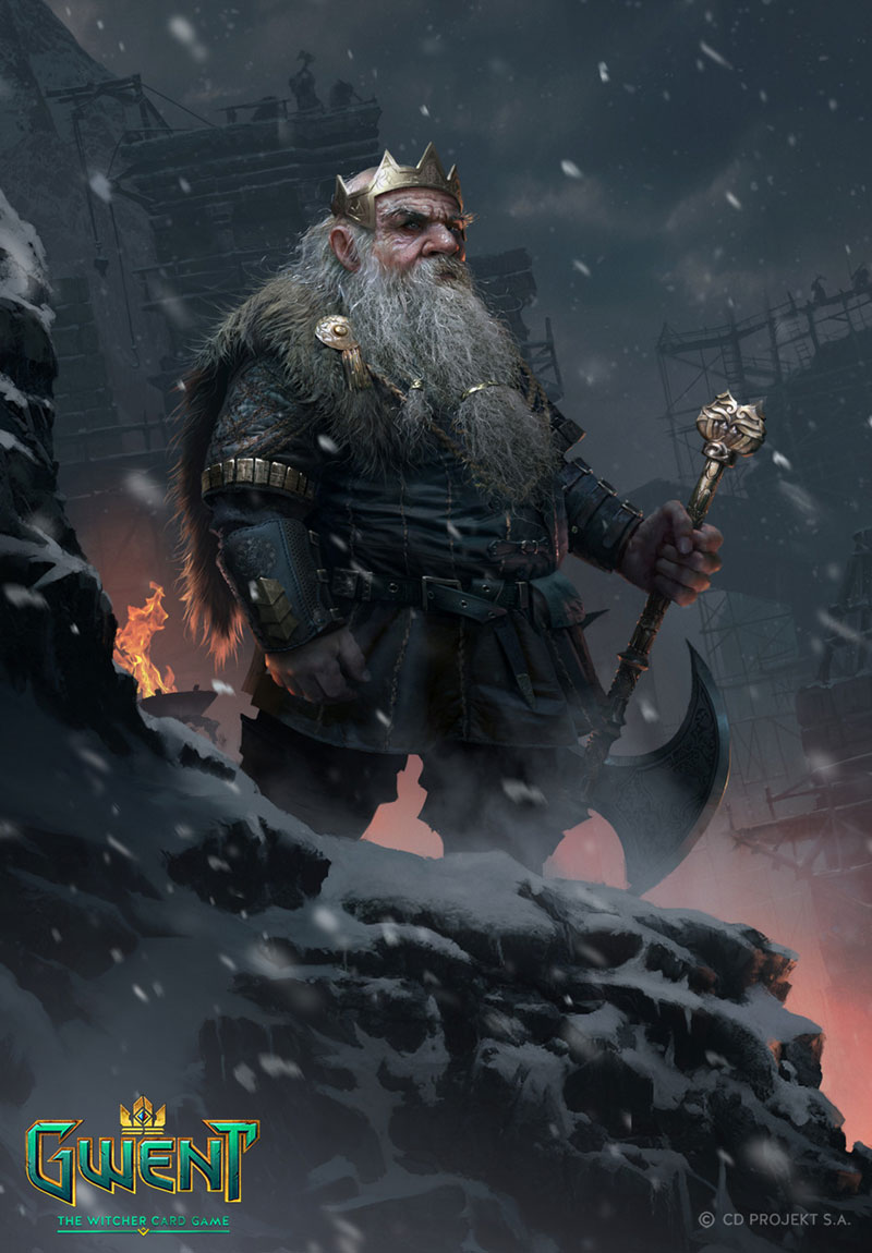Brouver Hoog Art from Gwent: The Witcher Card Game