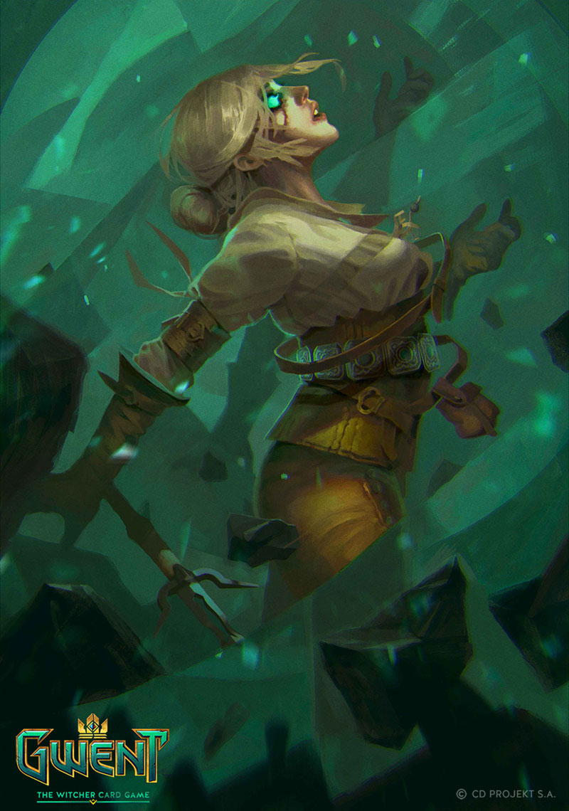 Ciri: Nova Art from Gwent: The Witcher Card Game