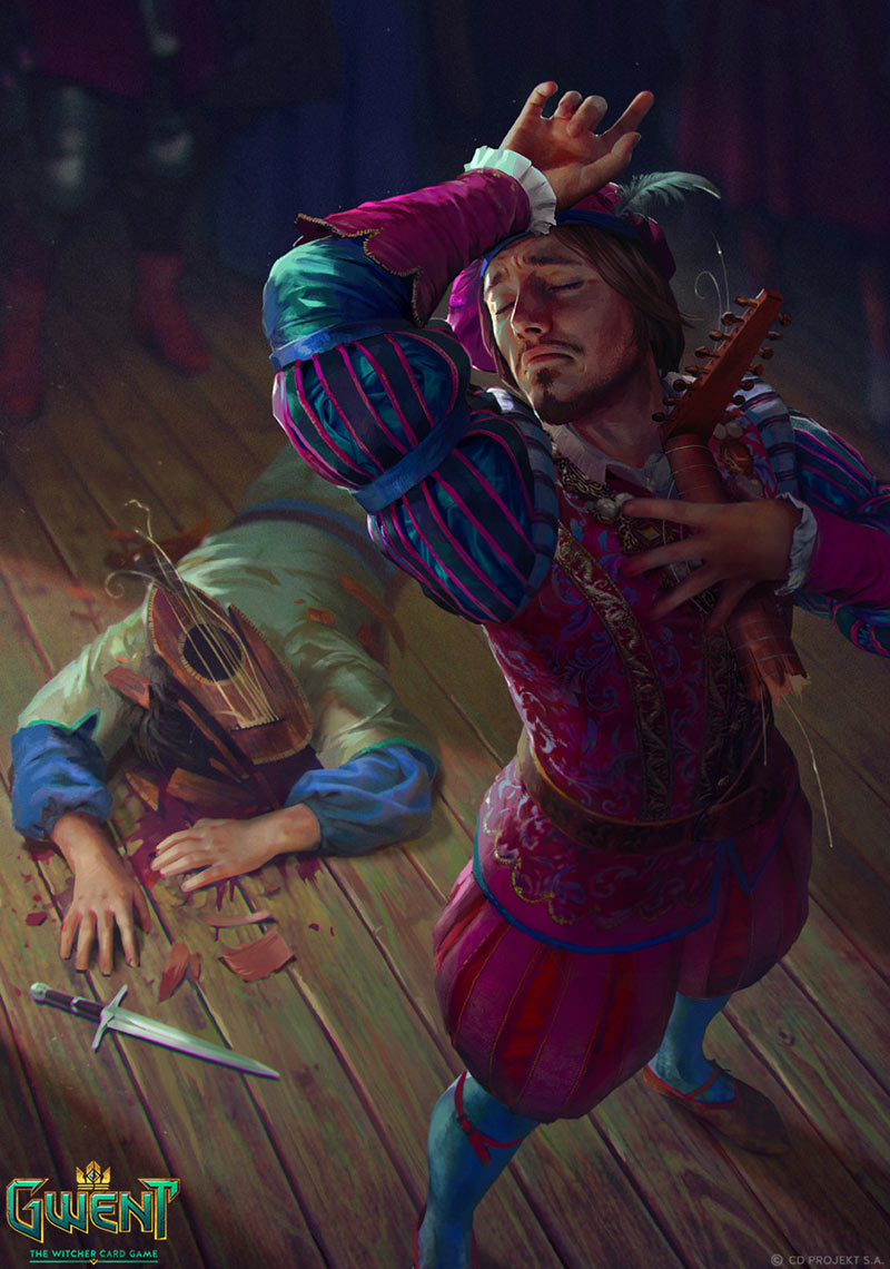 Dandelion Art from Gwent: The Witcher Card Game