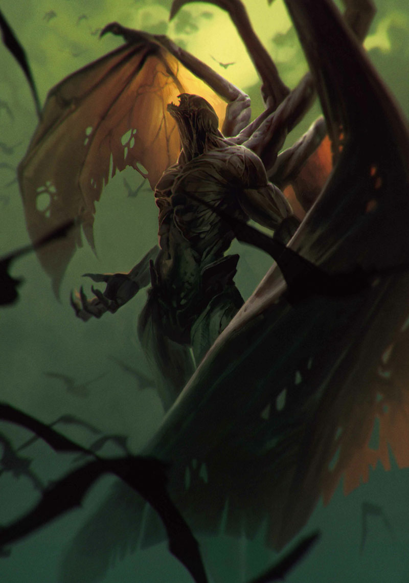 Dettlaff: Higher Vampire Art from Gwent: The Witcher Card Game