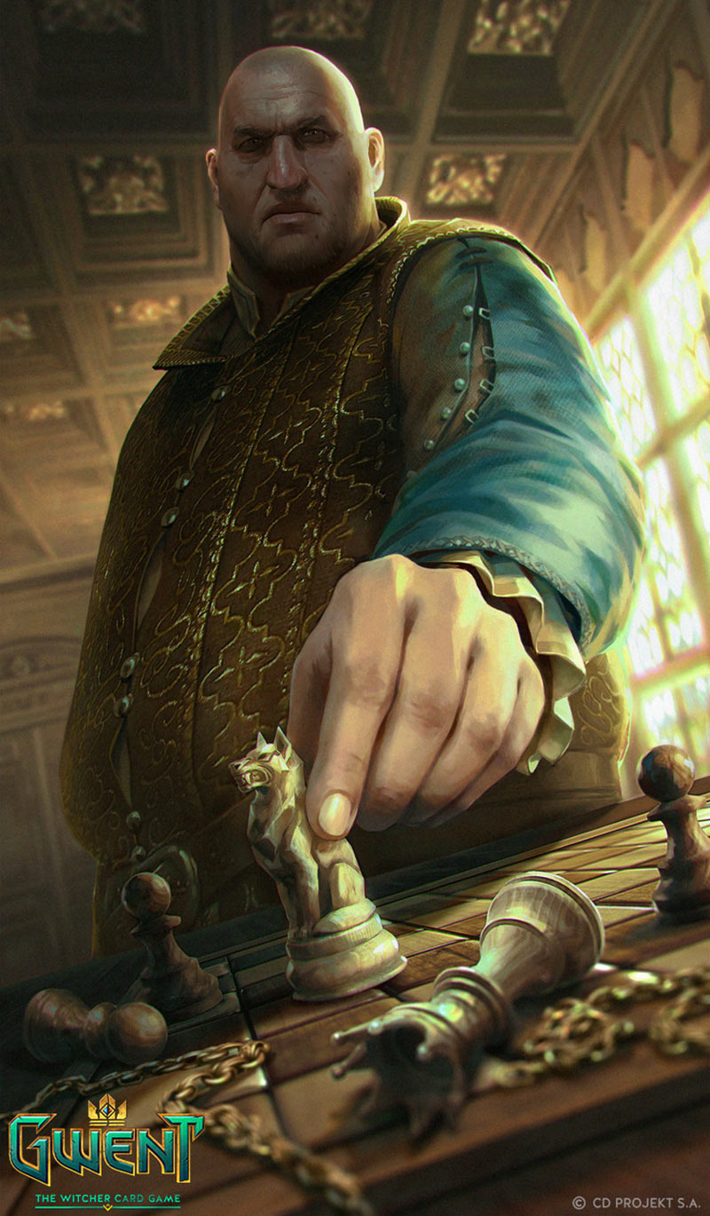 Dijkstra Art from Gwent: The Witcher Card Game
