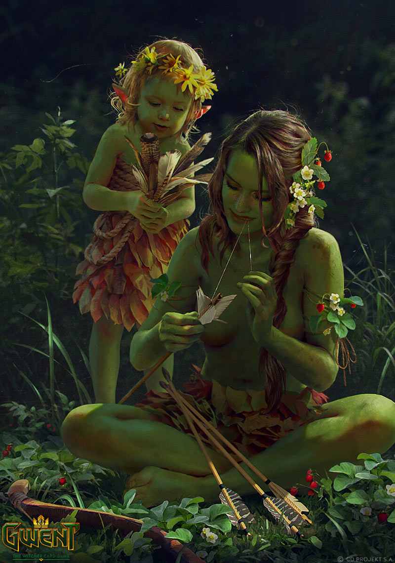 Dryad Matron Art from Gwent: The Witcher Card Game