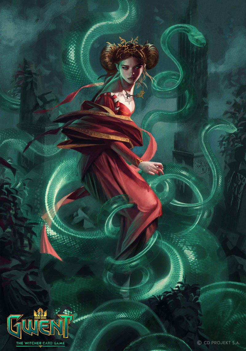 Francesca Art from Gwent: The Witcher Card Game