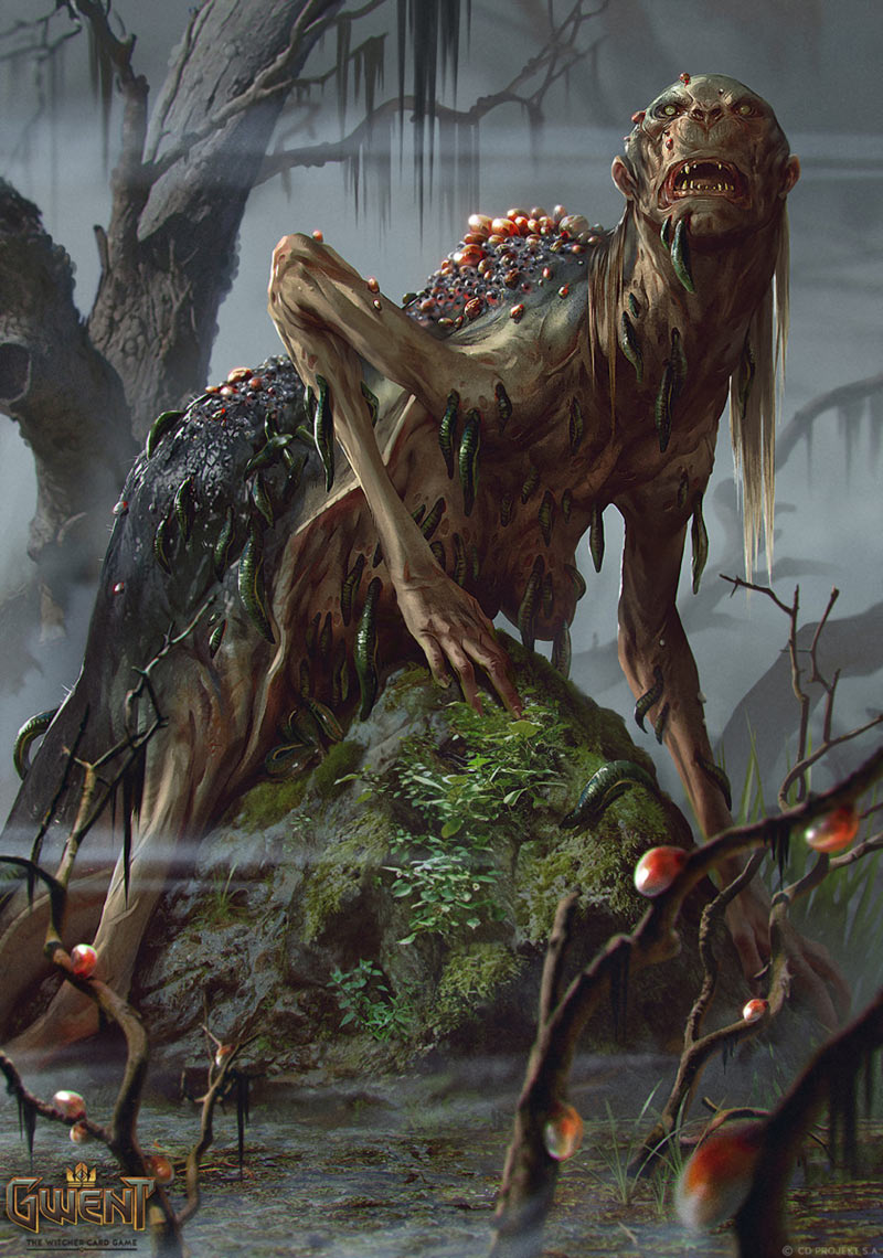 Gernichora Art from Gwent: The Witcher Card Game