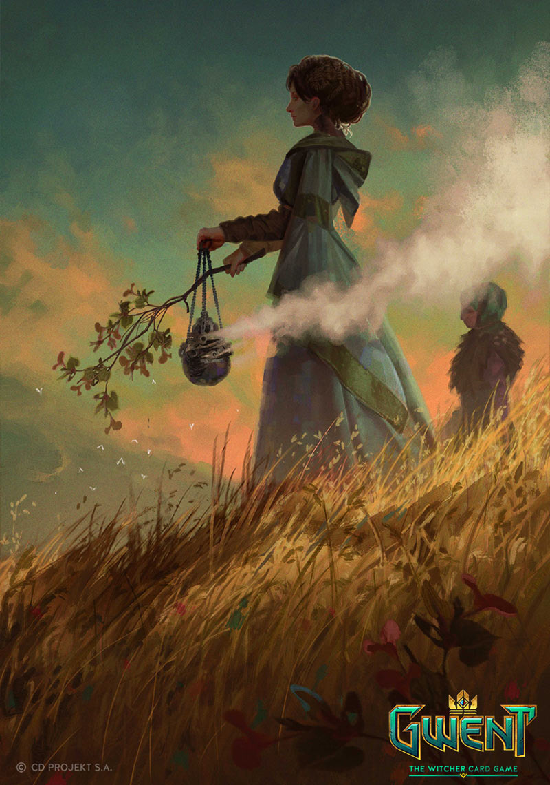 Herbalist Art from Gwent: The Witcher Card Game