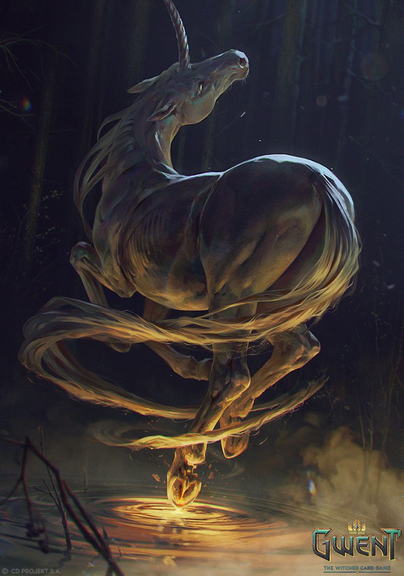 Ihuarraquax Art from Gwent: The Witcher Card Game