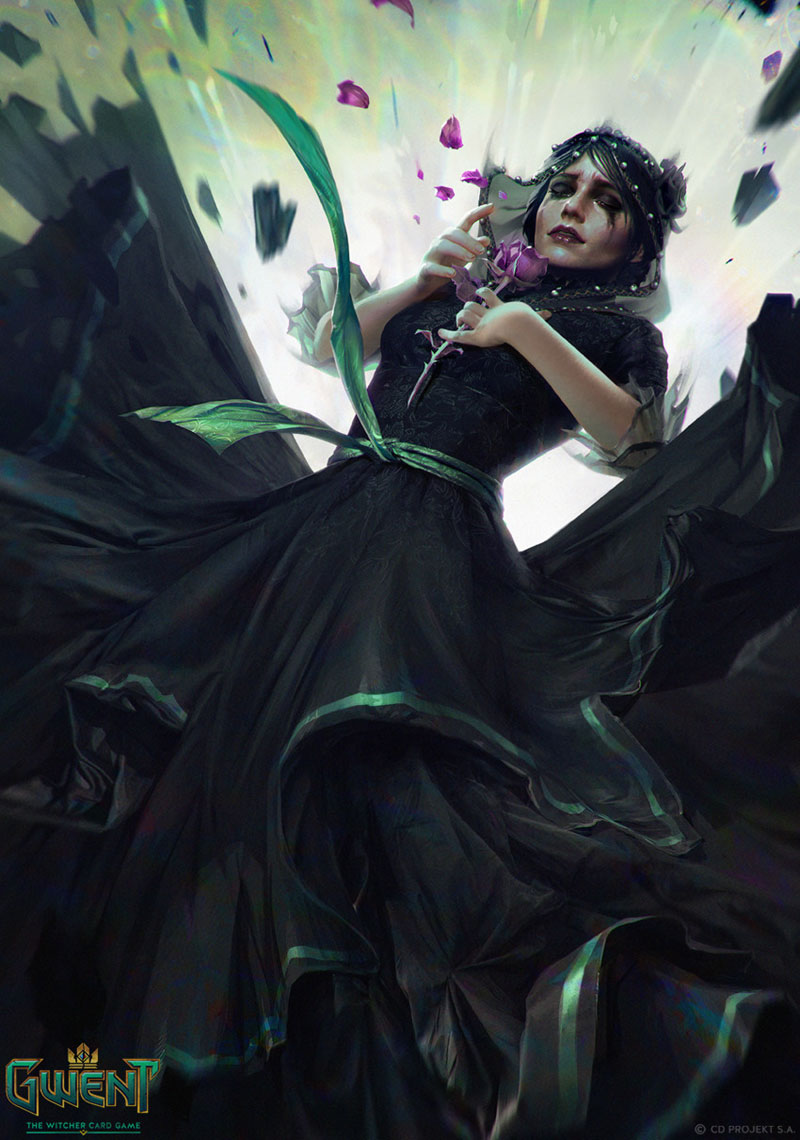 Iris Art from Gwent: The Witcher Card Game