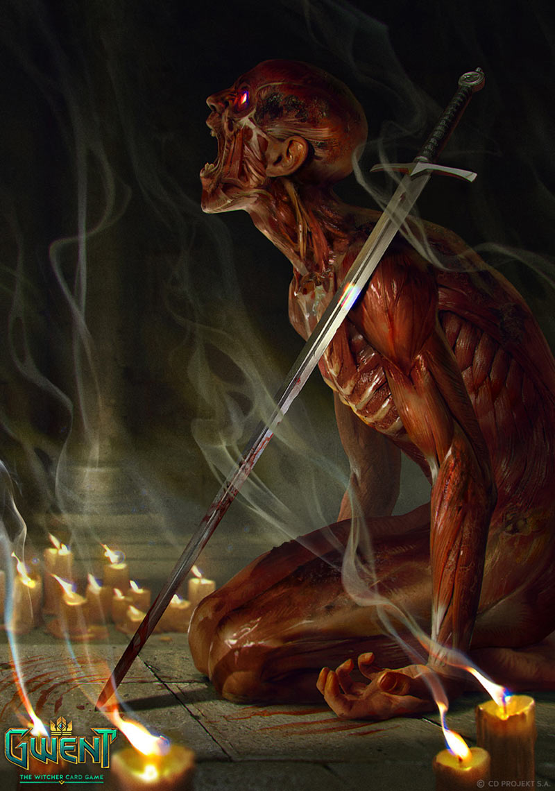 Kiyan Art from Gwent: The Witcher Card Game