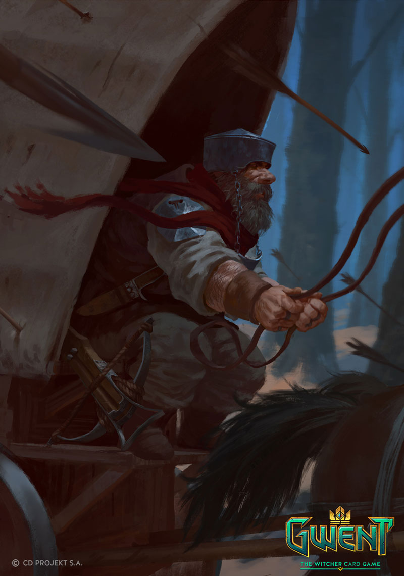 Paulie Dahlberg Art from Gwent: The Witcher Card Game