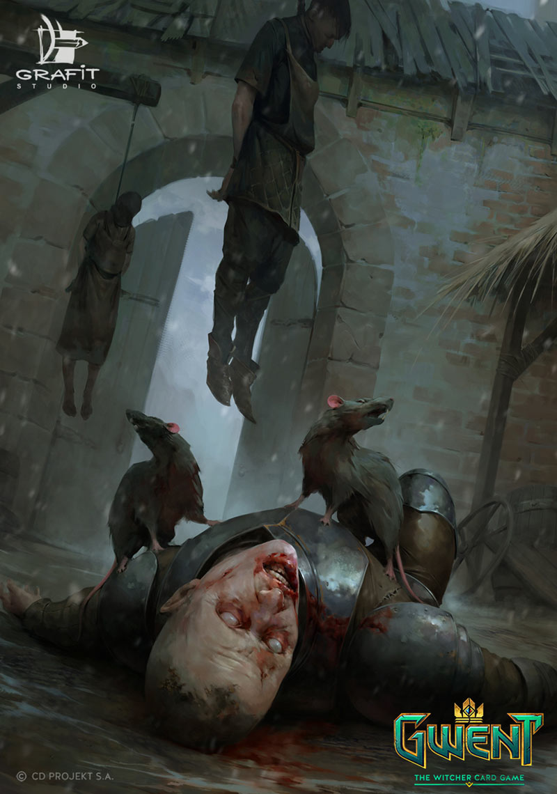 Plague Art from Gwent: The Witcher Card Game