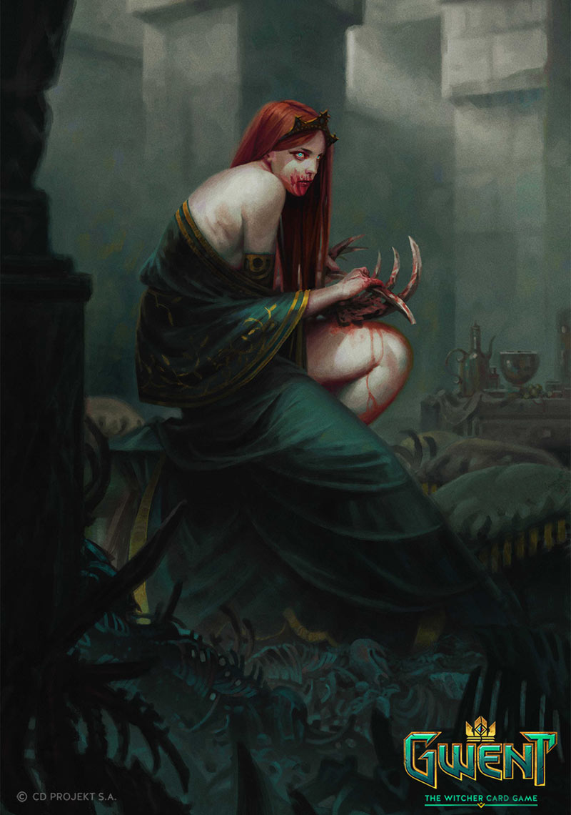 Princess Adda Art from Gwent: The Witcher Card Game