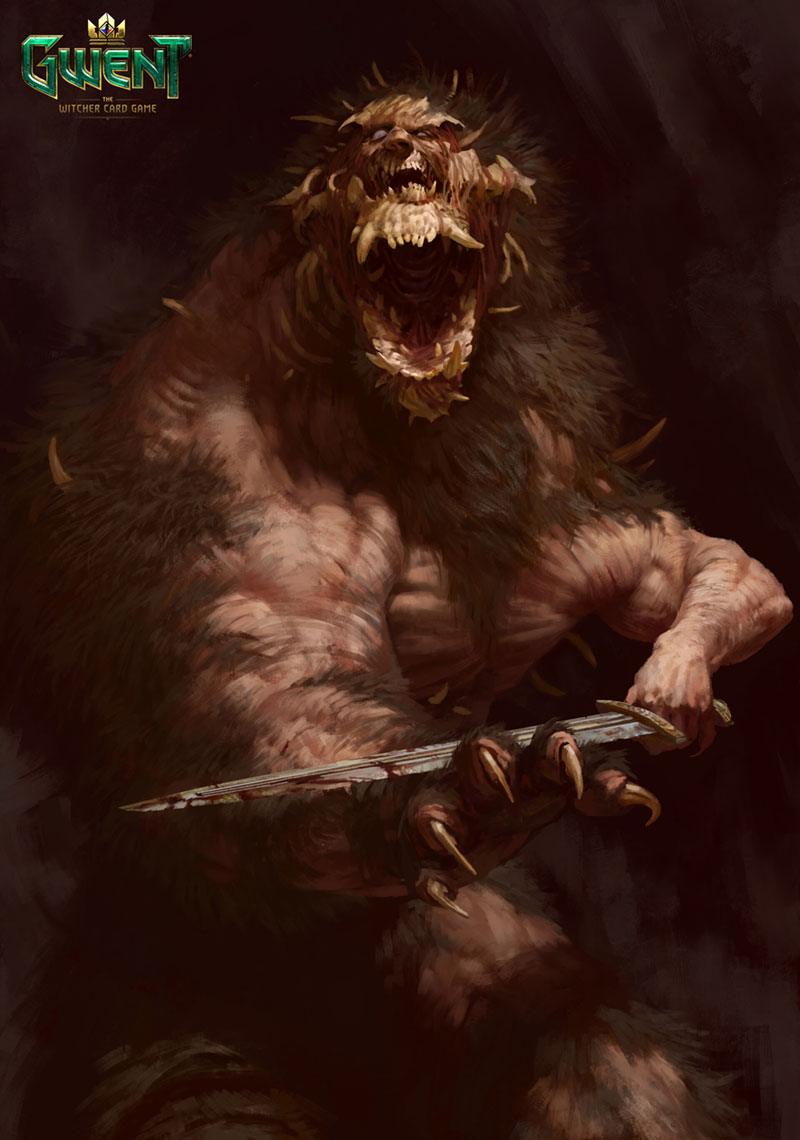 Svalblod Art from Gwent: The Witcher Card Game