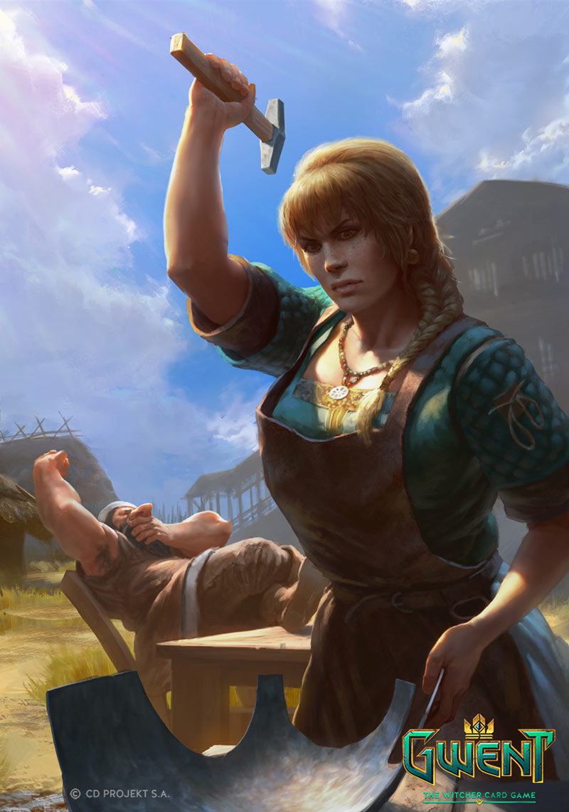 Yoana Art from Gwent: The Witcher Card Game
