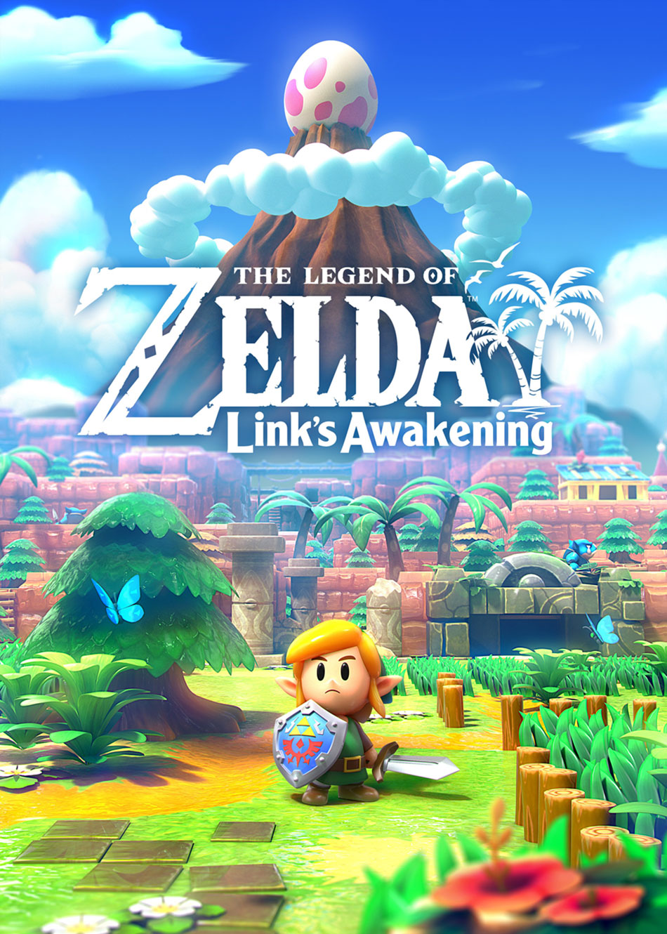 Box Art from The Legend of Zelda: Link's Awakening (2019)