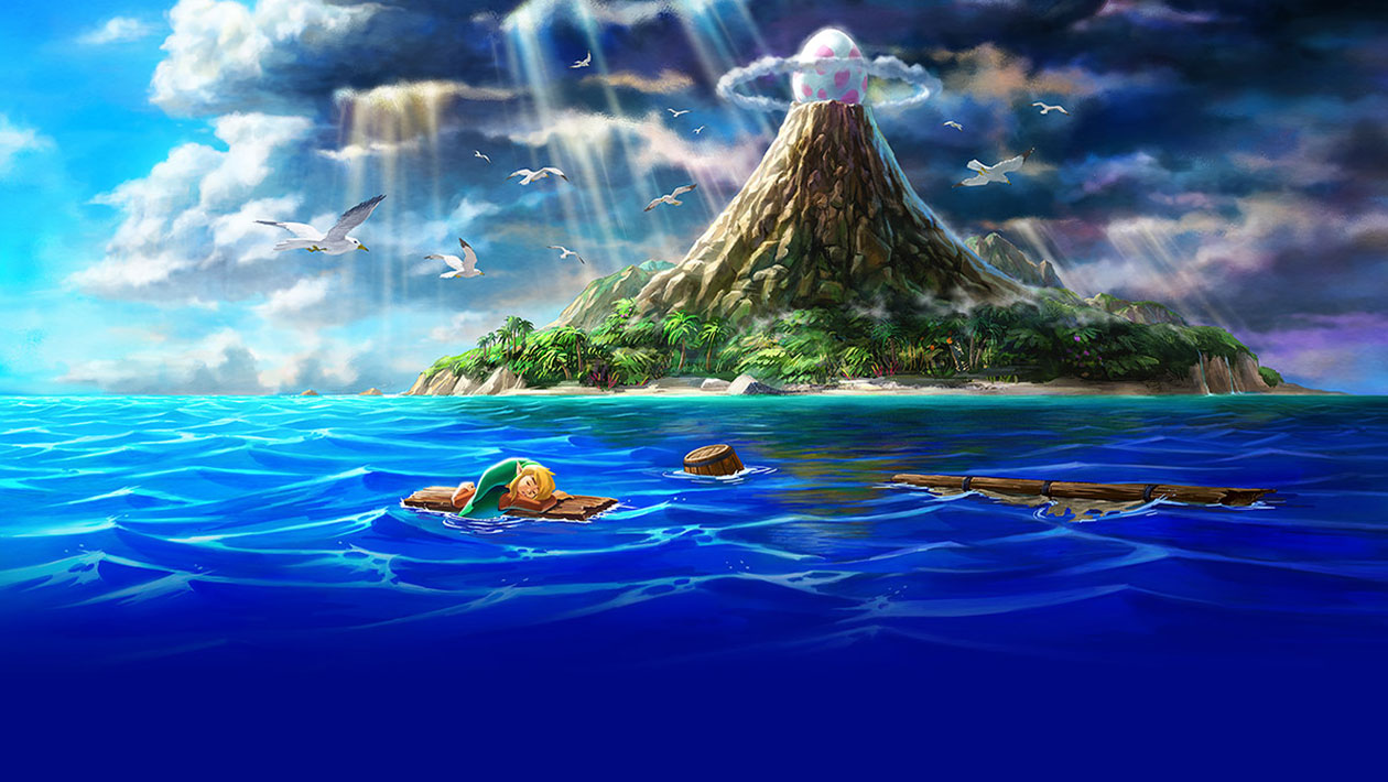 Limited Edition Cover Illustration Art from The Legend of Zelda: Link's Awakening (2019)