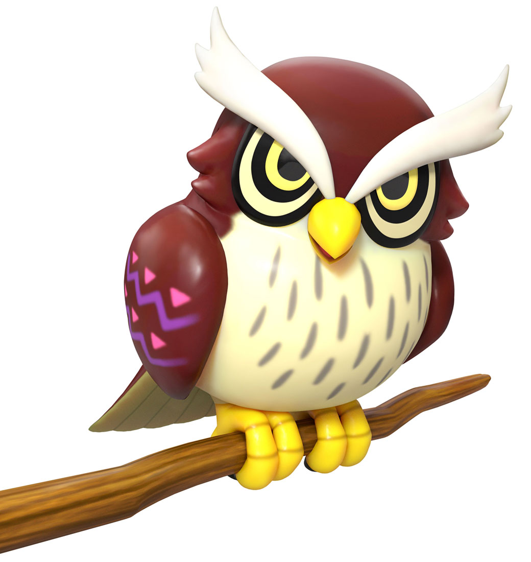 Owl Art from The Legend of Zelda: Link's Awakening (2019)