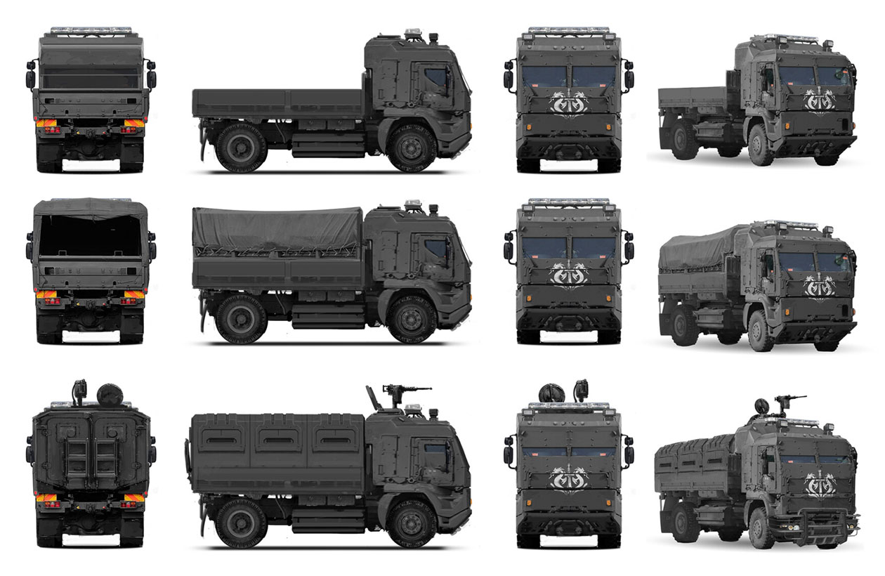 Armored Truck Art from Mortal Kombat 11
