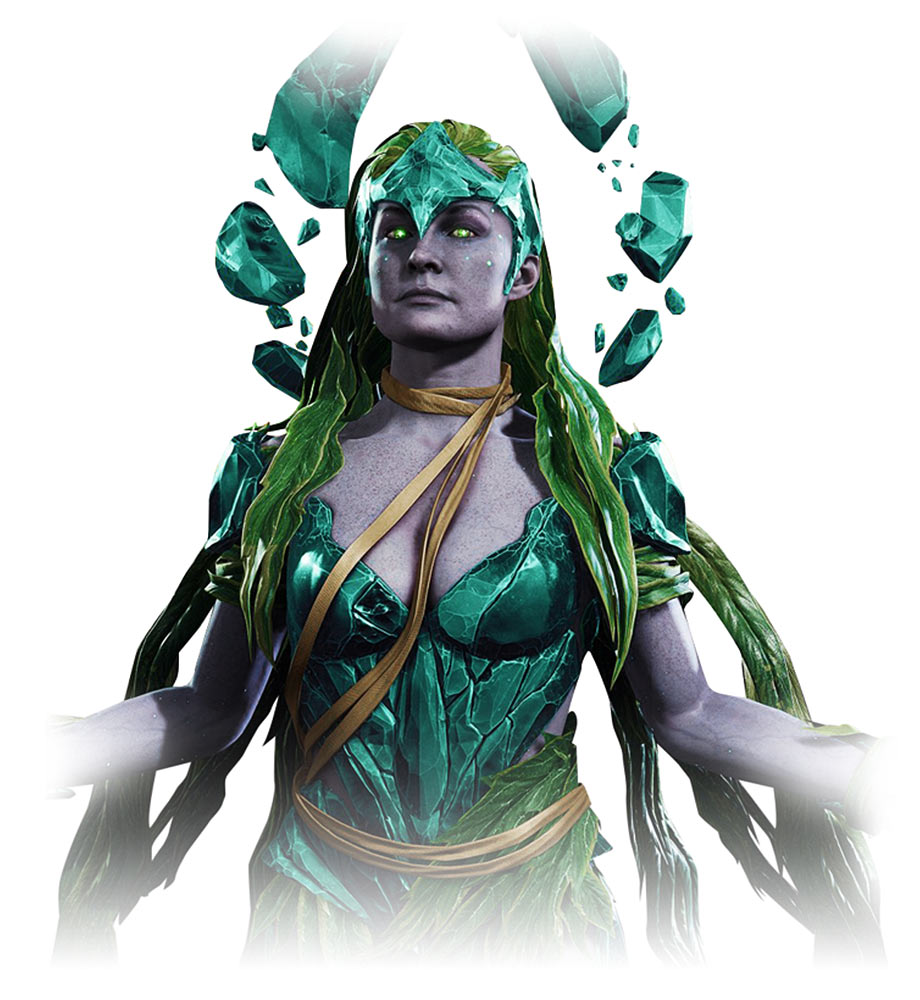 Cetrion Character Art from Mortal Kombat 11