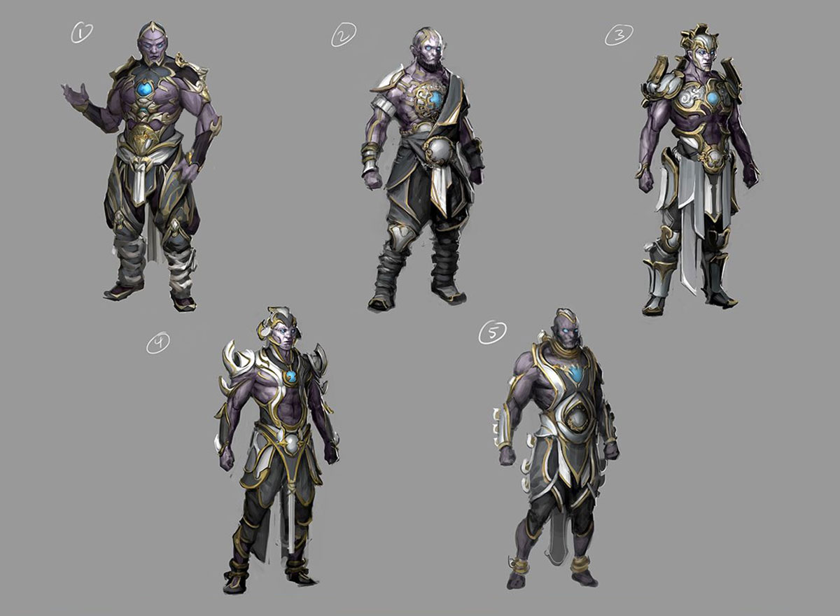Geras Outfit Art from Mortal Kombat 11