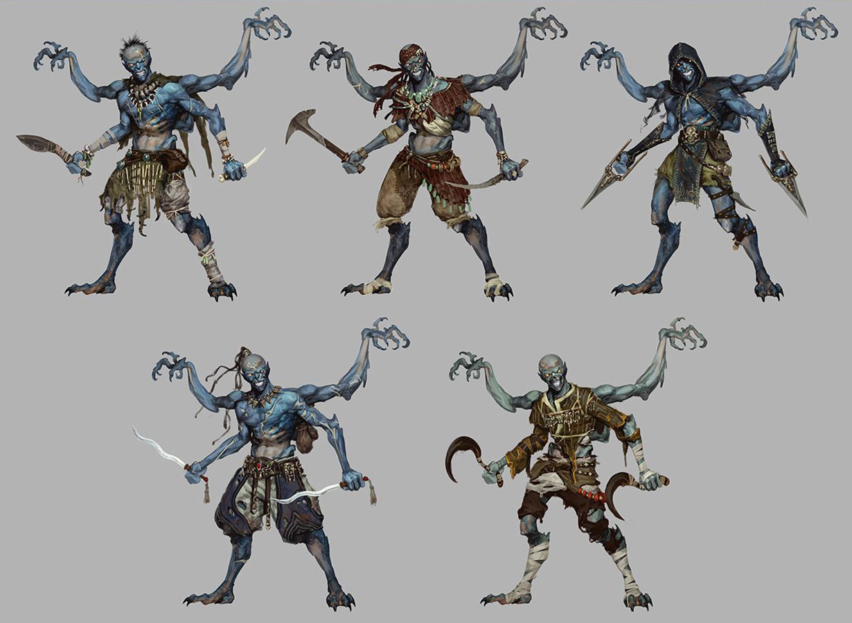 Kollector Outfit Art from Mortal Kombat 11