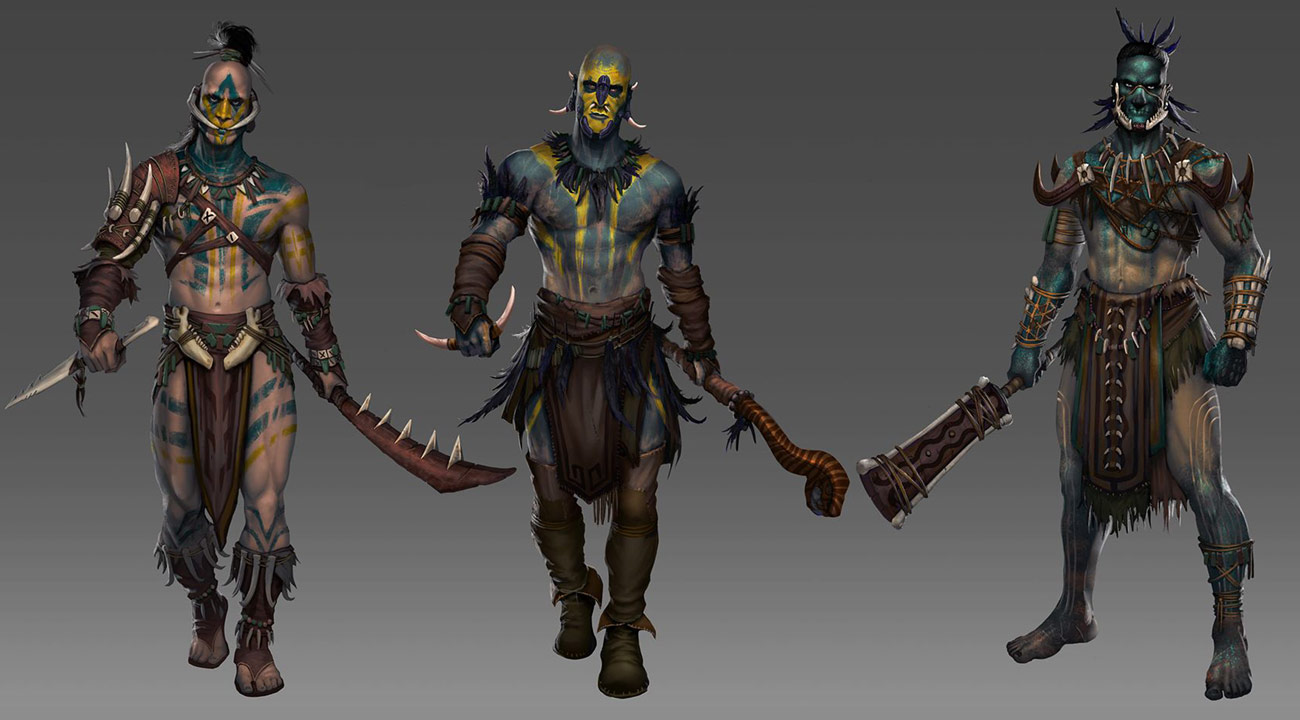 Male Kotal Soldier Art from Mortal Kombat 11