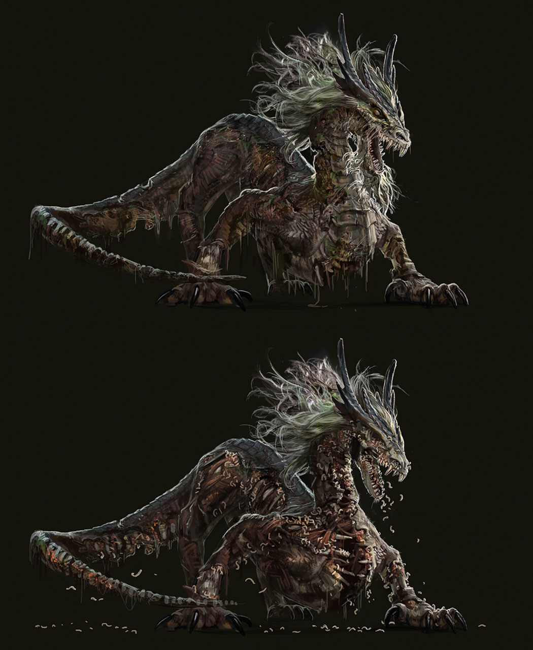 Liu Kang Dragon, Rotten Art from Mortal Kombat 11