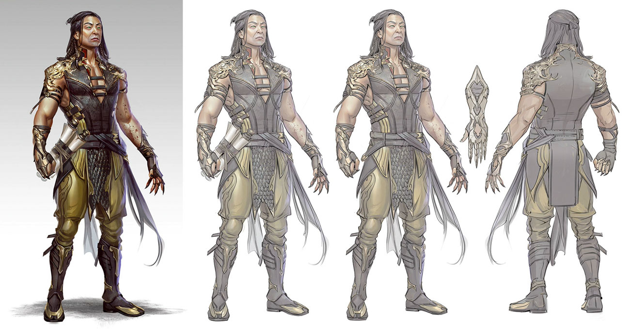 Shang Tsung Concept Art from Mortal Kombat 11