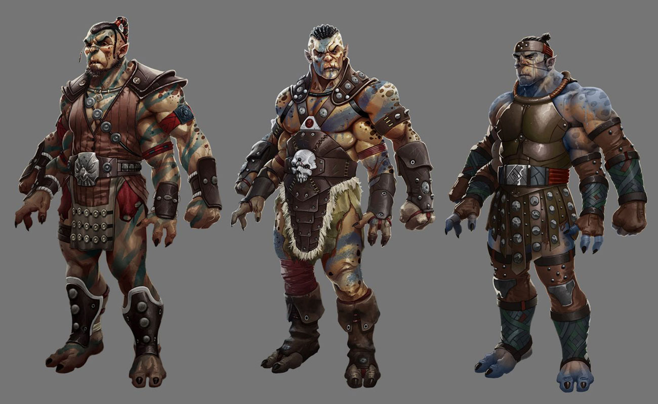 Male Shokan Art from Mortal Kombat 11