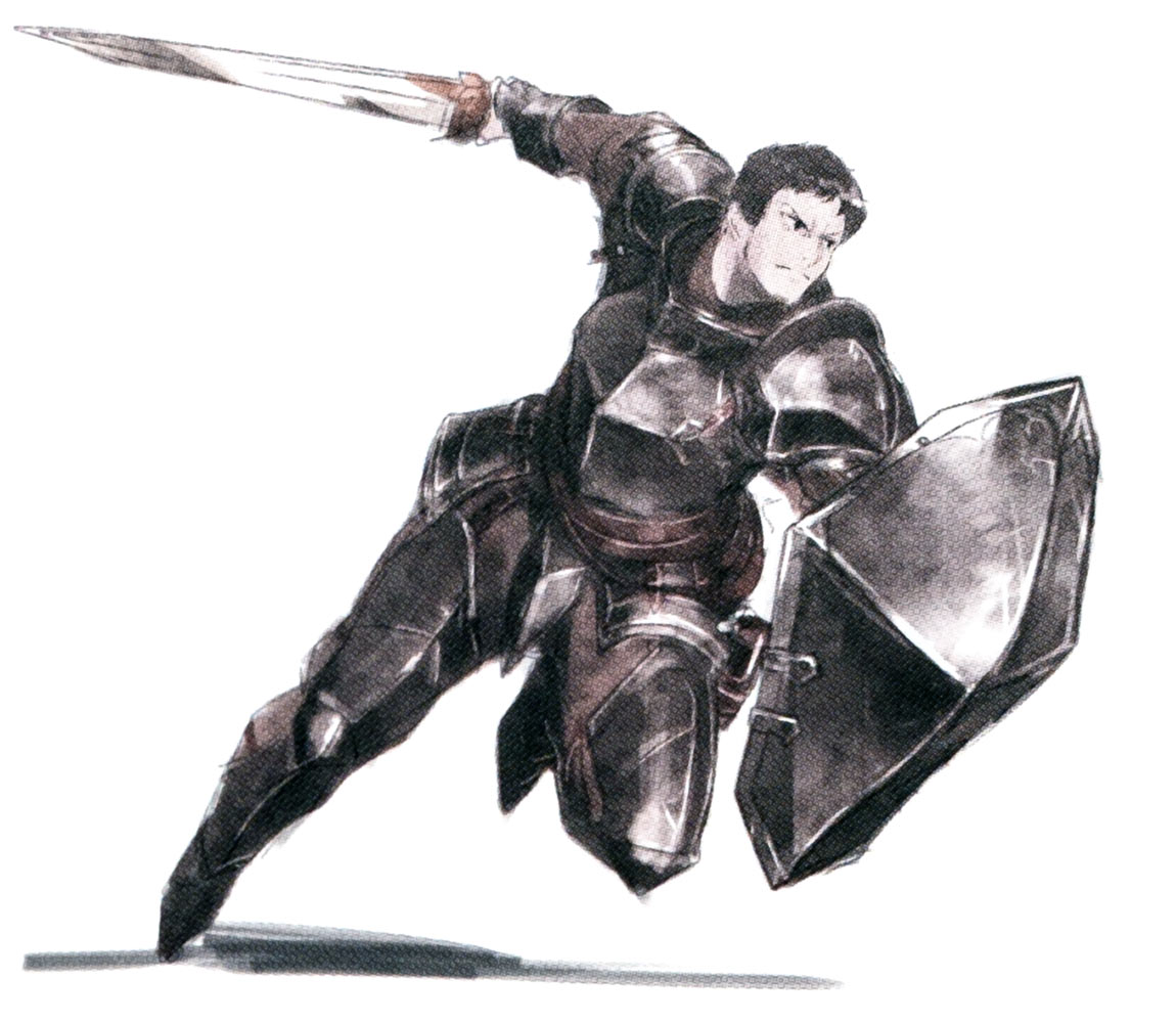 Gustav Concept Art from Octopath Traveler