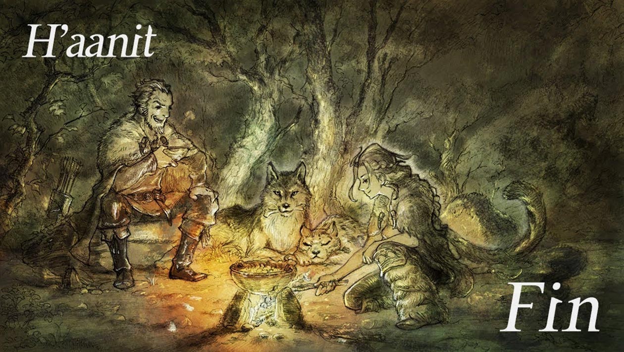 H'aanit Finish Art from Octopath Traveler