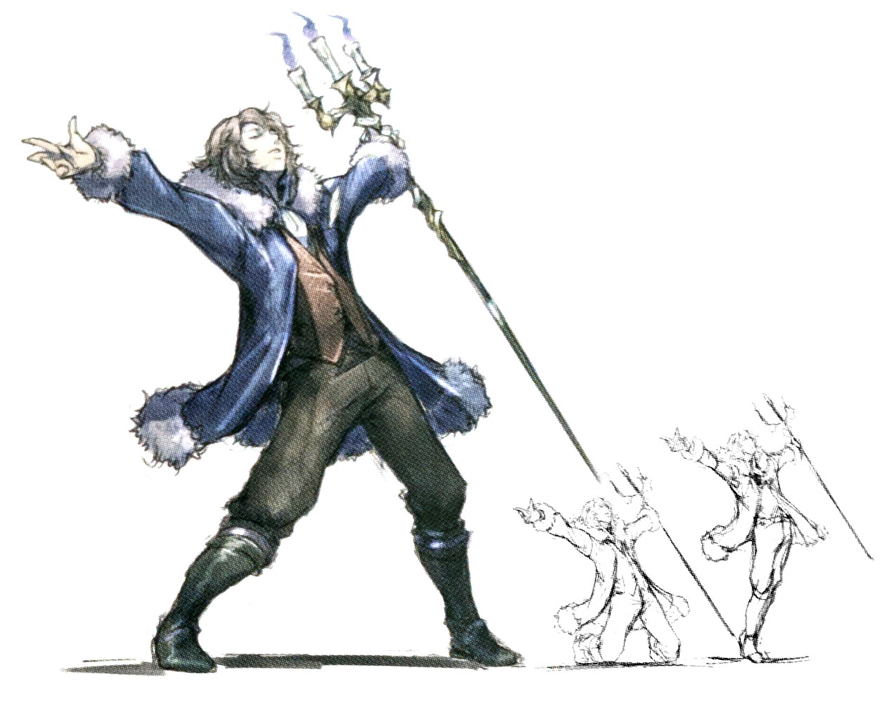 Mattias Concept Art from Octopath Traveler