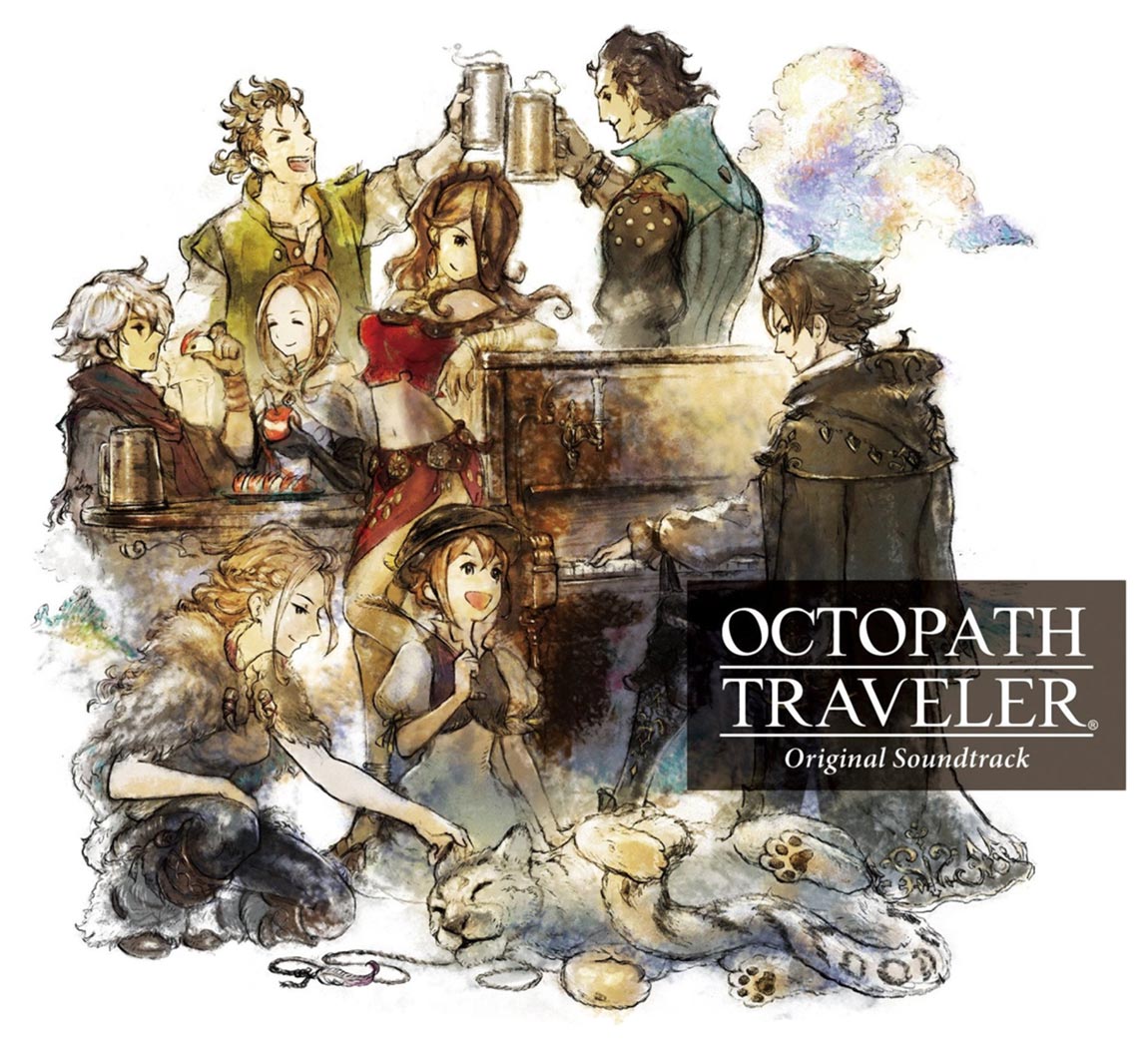 Original Soundtrack Cover Art from Octopath Traveler