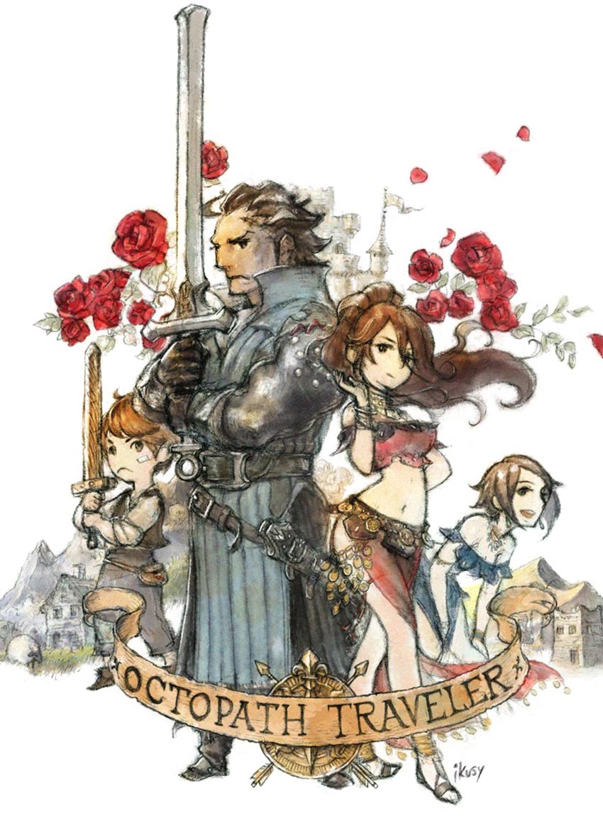 Promo Art from Octopath Traveler