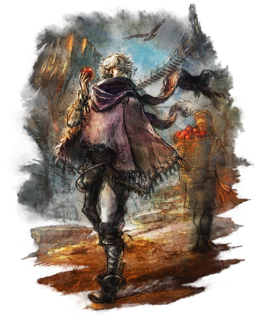 Therion Art from Octopath Traveler