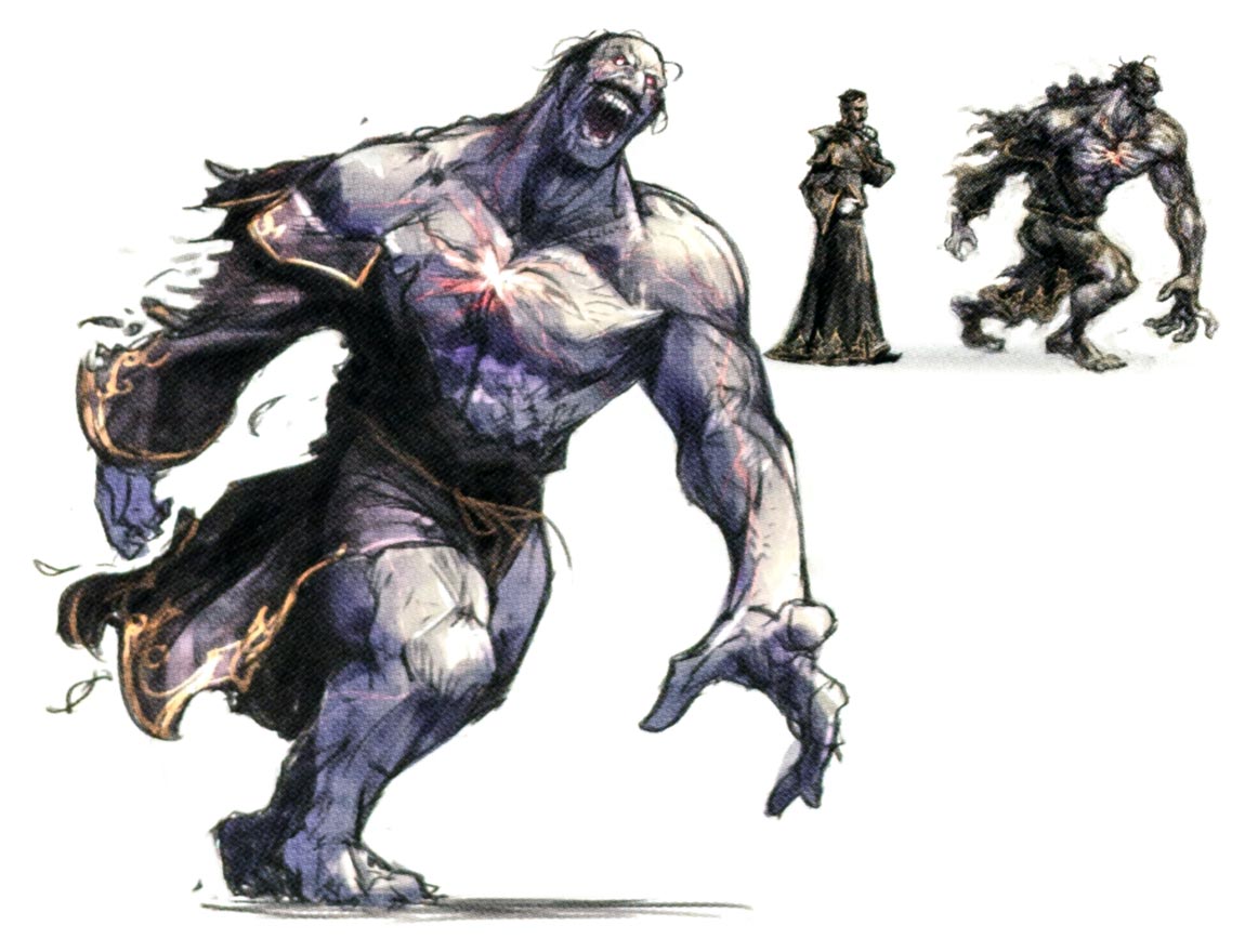 Yvon Concept Art from Octopath Traveler
