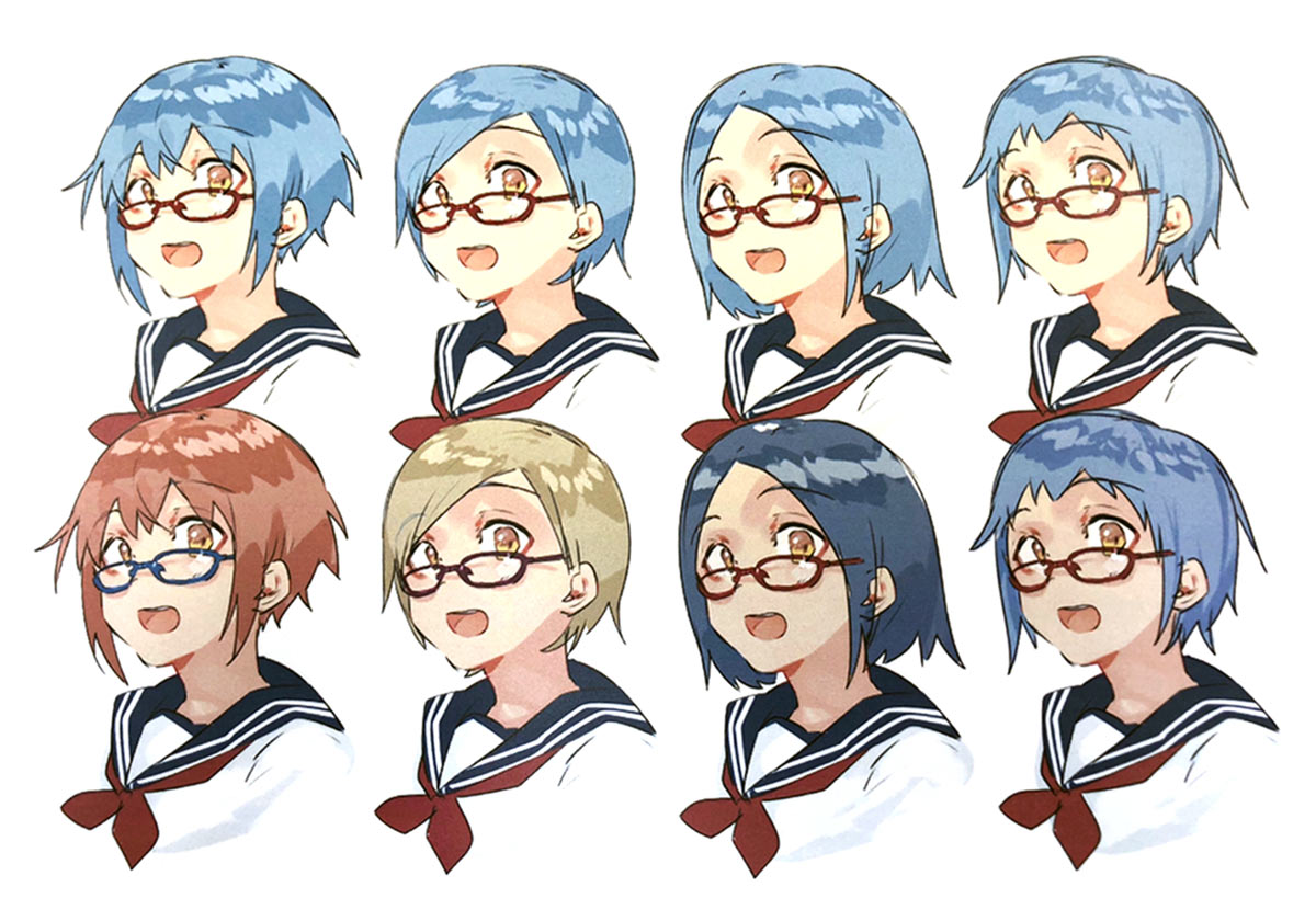 Yuno Hairstyles Art from Our World Is Ended