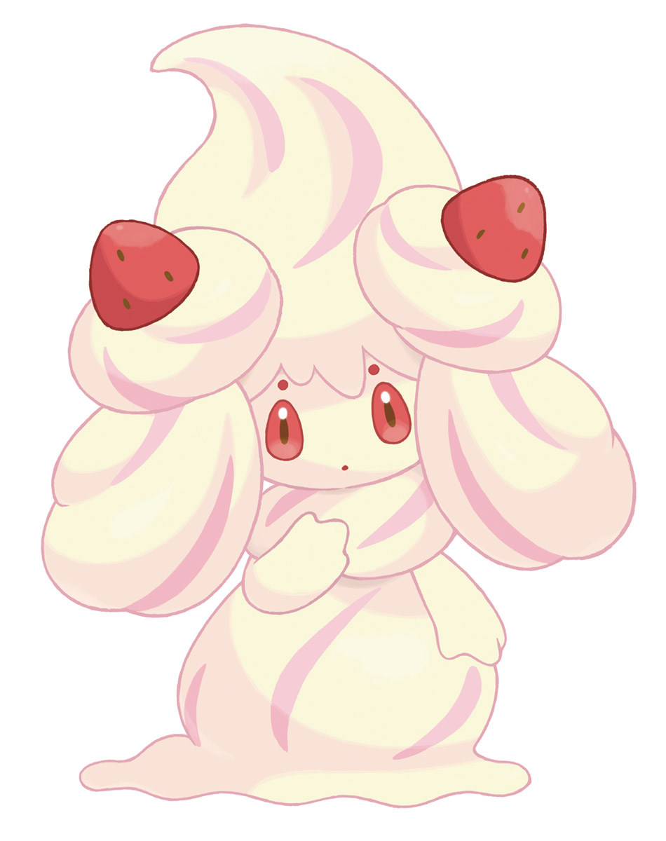 Alcremie Art from Pokémon Sword and Shield