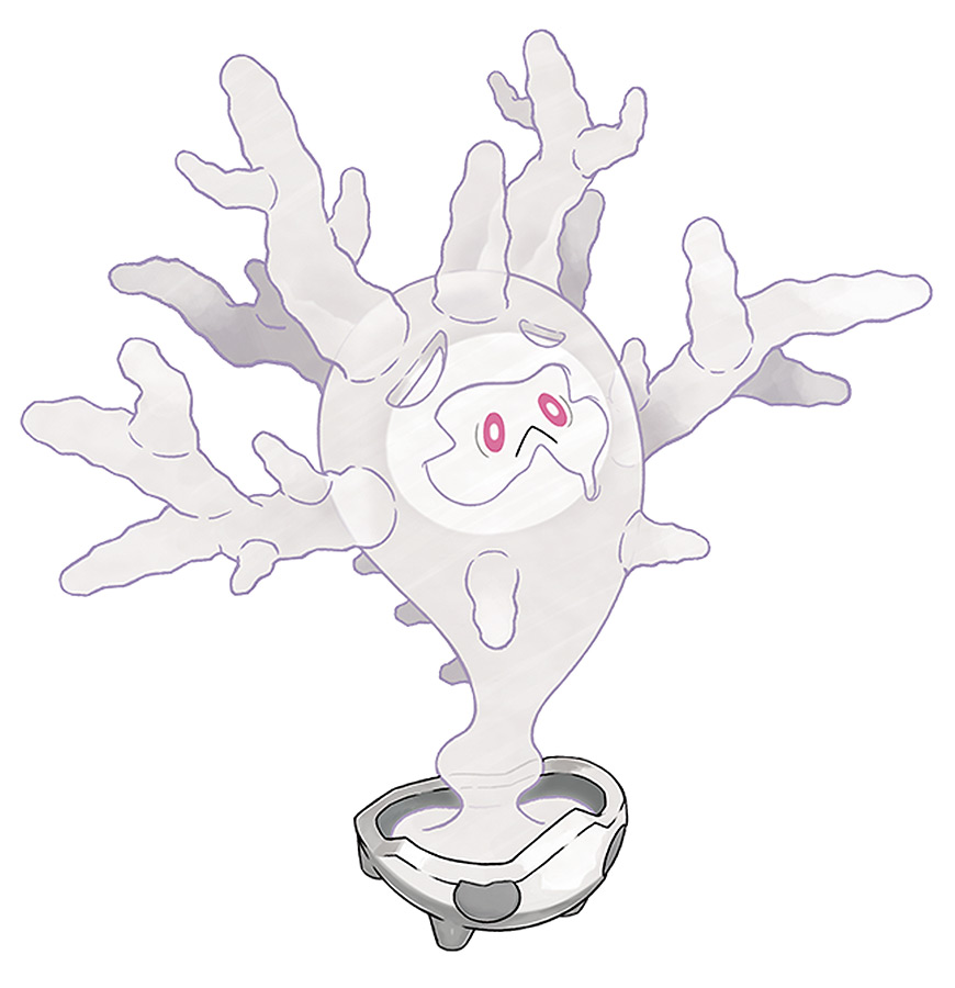 Cursola Art from Pokémon Sword and Shield