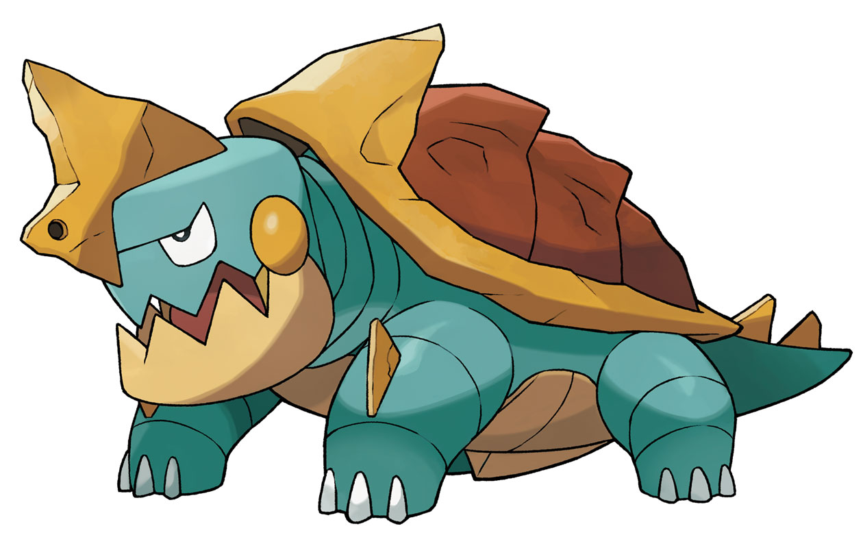 Drednaw Art from Pokémon Sword and Shield